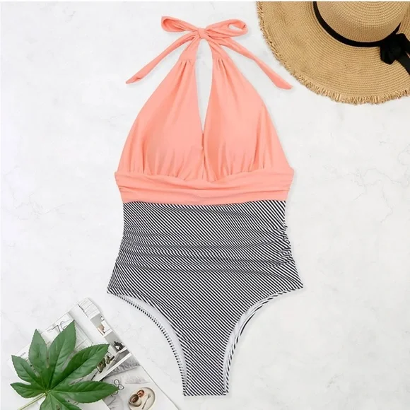 NWT Cupshe One Piece Swimsuit Size Medium - Picture 3 of 10